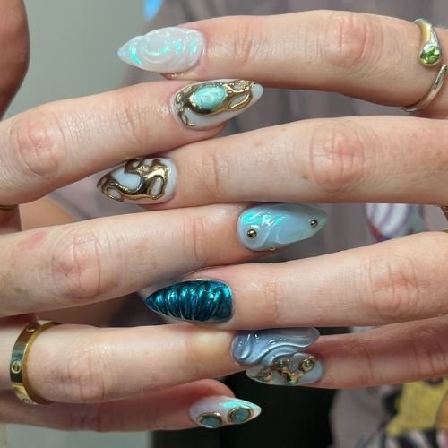 Nail art detail 2